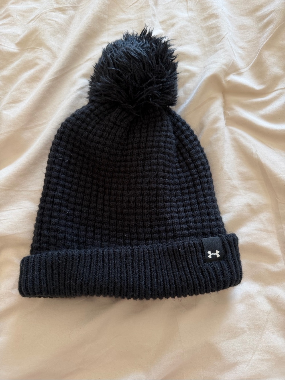 Under Armour Black Knit Pom Pom Hat